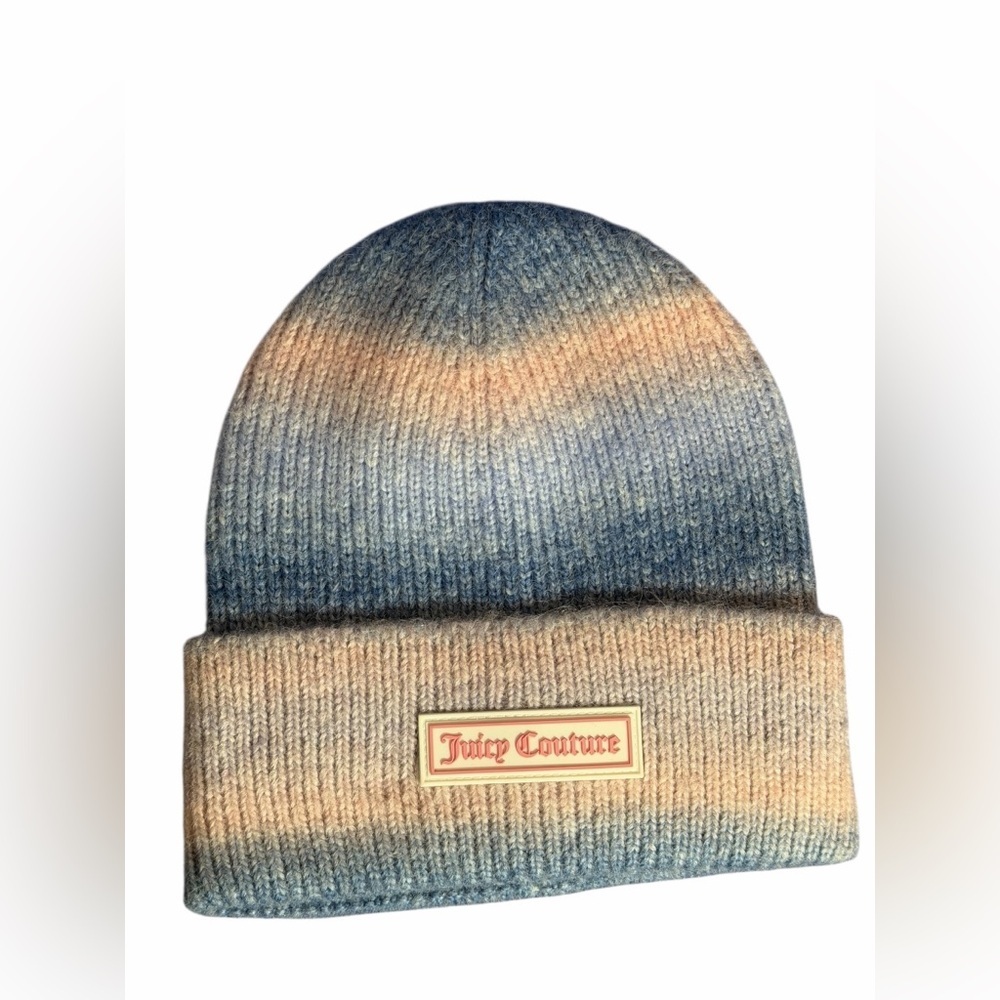 Juicy Couture Gradient Knit Beanie Hat